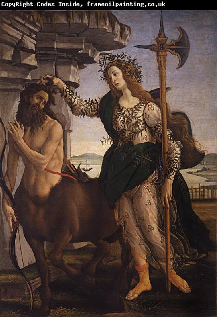 Sandro Botticelli Pallas and the Centaur (mk08)